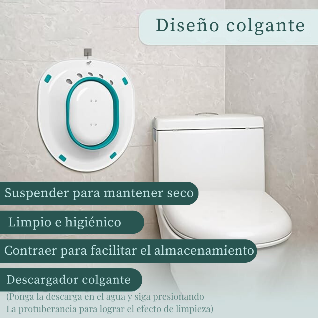 Bañera intima Plegable Para Mujeres