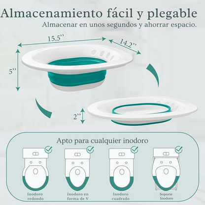 Bañera intima Plegable Para Mujeres