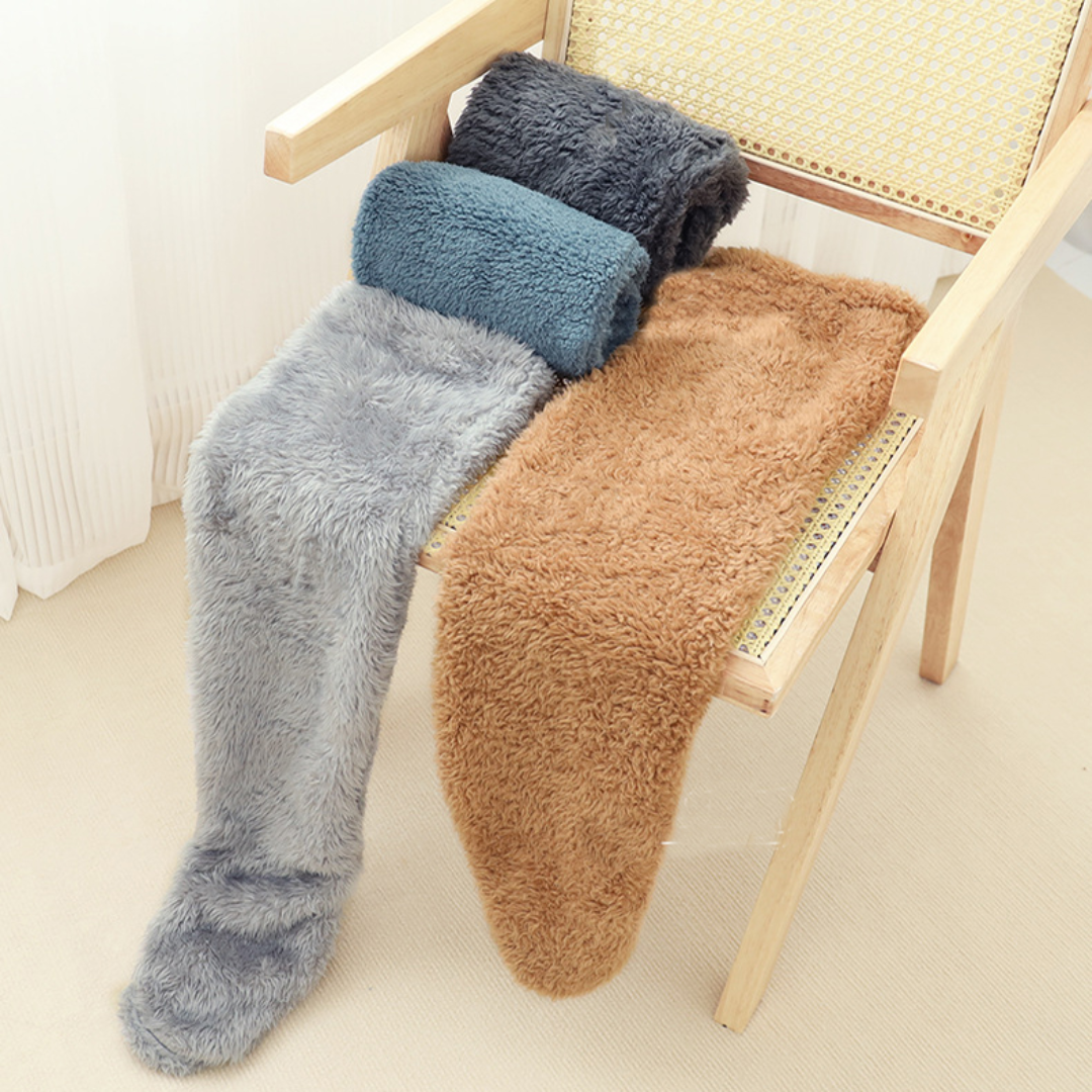 CozyLegs - Medias largas para el frío y comodidad todo el día.