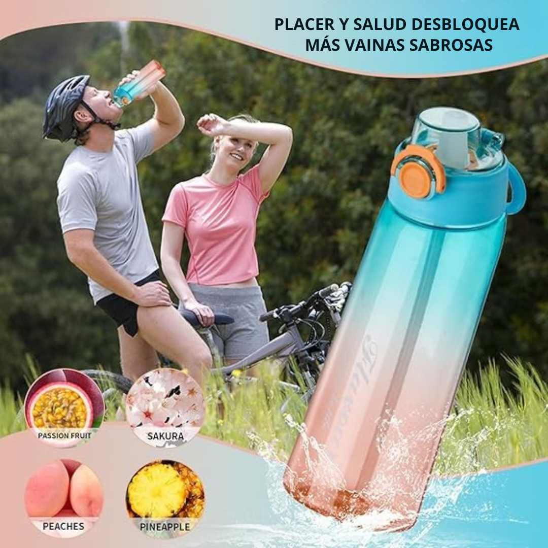 FlavorBottle™ - Termo Saborizado Saludable