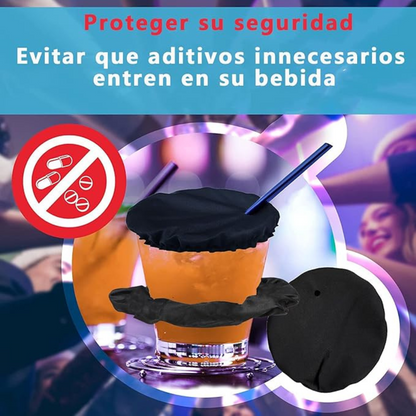 SecureSip Scrunchie - Protege Tu Copa